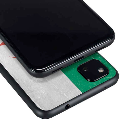 Algeria Flag Distressed Google Pixel 4a Skin